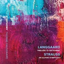 Langgaard Rued Strauss Richard - Prelude To Antichrist & An Alpine S in the group Externt_Lager /  at Bengans Skivbutik AB (3666013)