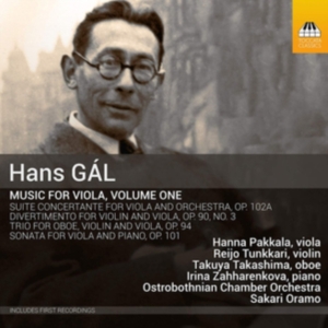 Gál Hans - Music For Viola, Vol. 1 in the group Externt_Lager /  at Bengans Skivbutik AB (3666020)