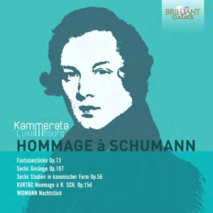 Kurtág György Schumann Robert - Hommage À Schumann in the group Externt_Lager /  at Bengans Skivbutik AB (3666054)