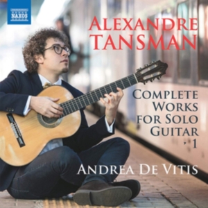 Tansman Alexandre - Guitar Music Of Alexandre Tansman in the group Externt_Lager /  at Bengans Skivbutik AB (3666076)