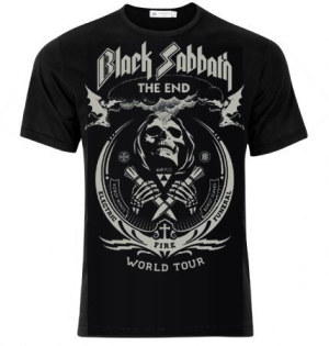 Black Sabbath - Black Sabbath T-Shirt The End in the group OTHER / Merchandise at Bengans Skivbutik AB (3666249)