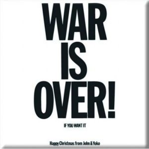 John Lennon - War is Over Magnet in the group CDON - Exporterade Artiklar_Manuellt / Merch_CDON_exporterade at Bengans Skivbutik AB (3668015)
