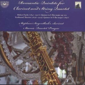 Fuchs / Thieriot - Romantic Quintets For Clarinet & in the group CD at Bengans Skivbutik AB (3674725)