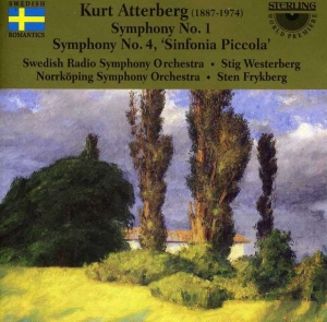 Atterberg Kurt - Symphonies 1 & 4 Sinfonia Piccol in the group Externt_Lager /  at Bengans Skivbutik AB (3674755)