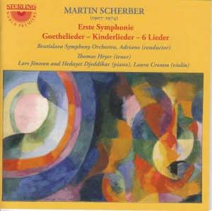 Scherbermartin - 1. Symphonie/Lieder in the group Externt_Lager / at Bengans Skivbutik AB (3675118)