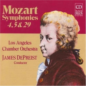 Mozart Wolfgang Amadeus - Symphonies 4 5 And 29 in the group Externt_Lager /  at Bengans Skivbutik AB (3677258)