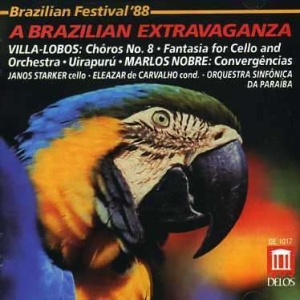 Villa-Lobos Heitor Nobre Marlos - Brazilian Extravaganza Chôros in the group Externt_Lager /  at Bengans Skivbutik AB (3677265)