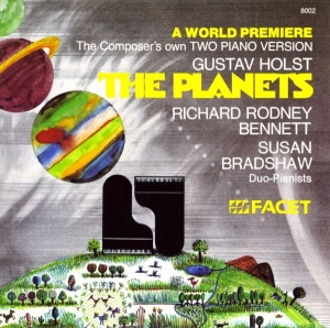 Bennett Richard Rodney Bradshaw Su - The Planets (2 Piano Version) in the group Externt_Lager /  at Bengans Skivbutik AB (3677318)