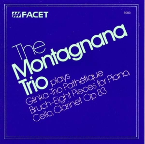 The Montagnagna Trio - Eight Pieces Op 83 / Trio Pathetiqu in the group CD / Klassiskt at Bengans Skivbutik AB (3677319)