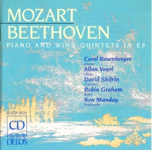 Mozart Wolfgang Amadeus Beethoven - Quintets For Piano And Winds in the group Externt_Lager /  at Bengans Skivbutik AB (3677358)