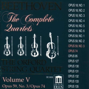 Beethoven Ludwig Van - String Quartets Vol V in the group Externt_Lager /  at Bengans Skivbutik AB (3677369)