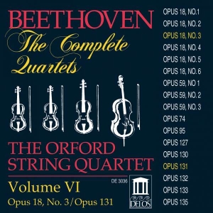 Beethoven Ludwig Van - String Quartets Vol Vi in the group Externt_Lager /  at Bengans Skivbutik AB (3677370)