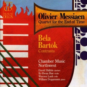 Messiaen Olivier Bartok Bela - Quartet For The End Of Time Contra in the group Externt_Lager /  at Bengans Skivbutik AB (3677375)