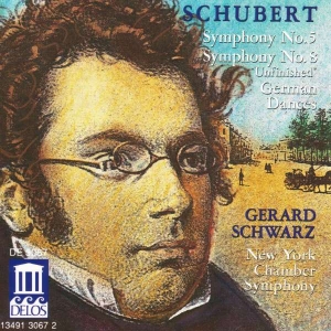 Schubert Franz - Symphonies 5 & 8 German Dances in the group Externt_Lager /  at Bengans Skivbutik AB (3677393)