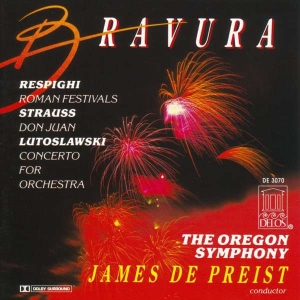 Respighi Ottorino Strauss Richard - Bravura: Roman Festivals Don Juan in the group CD at Bengans Skivbutik AB (3677394)