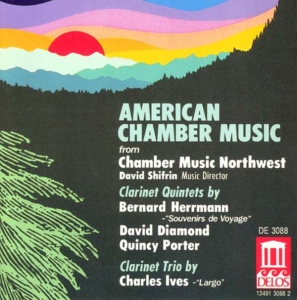 Diamond David Ives Charles Herman - American Chamber Music in the group Externt_Lager /  at Bengans Skivbutik AB (3677402)