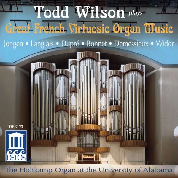 Various - Great French Virtuosic Organ Music in the group Externt_Lager / at Bengans Skivbutik AB (3677412)