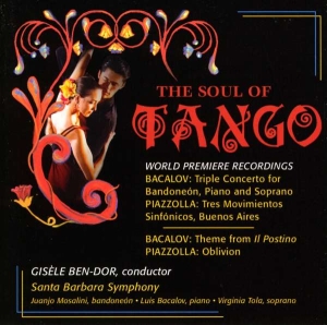 Bacalov Luis Piazzolla Astor - The Soul Of Tango - Bandoneon Conce in the group Externt_Lager / at Bengans Skivbutik AB (3677570)