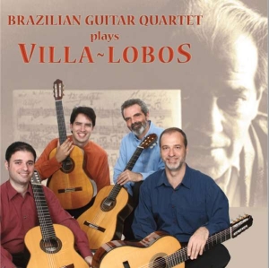 Villa-Lobosheitor - Brazilian Guitar Quartet: Villa-Lob in the group Externt_Lager /  at Bengans Skivbutik AB (3677605)