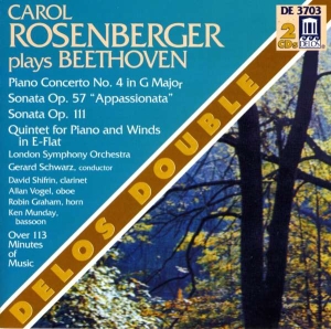 Beethoven Ludwig Van - Rosenberger Plays Beethoven in the group Externt_Lager / at Bengans Skivbutik AB (3677607)