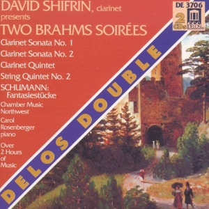 Brahms Johannes Schumann Robert - Brahms Soirees/Clarinet Sonatas/Qui in the group Externt_Lager /  at Bengans Skivbutik AB (3677610)