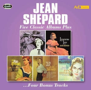 Shepard Jean - Five Classic Albums Plus in the group CD / New releases / Country at Bengans Skivbutik AB (3681584)
