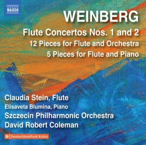 Weinberg Mieczyslaw - Flute Concertos Nos. 1 & 2 - 12 Min in the group Externt_Lager /  at Bengans Skivbutik AB (3681815)