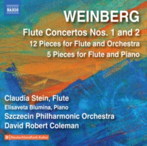 Weinberg Mieczyslaw - Flute Concertos Nos. 1 & 2 - 12 Min in the group Externt_Lager /  at Bengans Skivbutik AB (3681815)