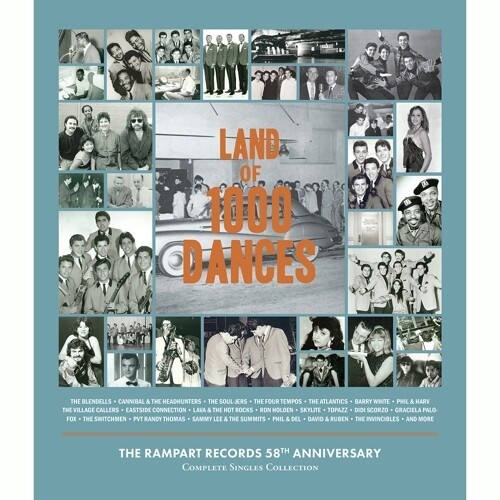 Blandade Artister - Land Of 1000 Dances - Rampart Recor in the group CD / Rock at Bengans Skivbutik AB (3700891)