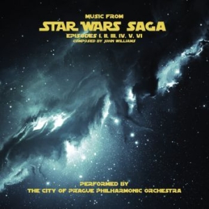 City Of Prague Philharmonic Orchest - Music From Star Wars Saga in the group VINYL / Upcoming releases / Soundtrack/Musical at Bengans Skivbutik AB (3700924)