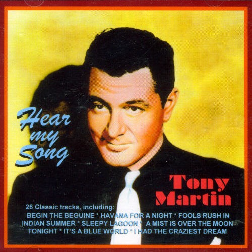 Tony Martin - Hear My Song in the group CD / Pop at Bengans Skivbutik AB (3700955)