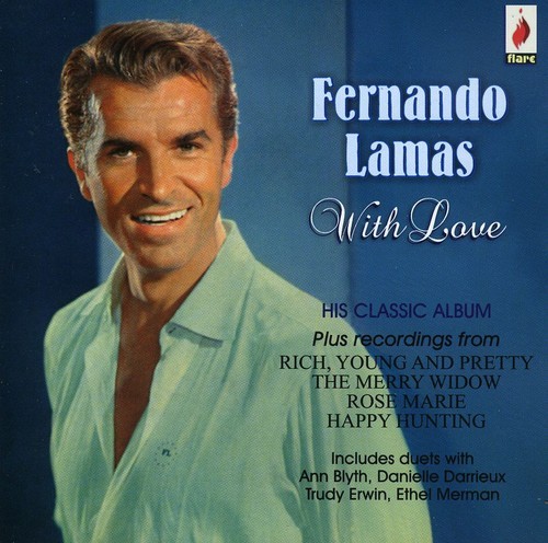 Fernando Lamas - With Love in the group CD / Pop at Bengans Skivbutik AB (3701001)