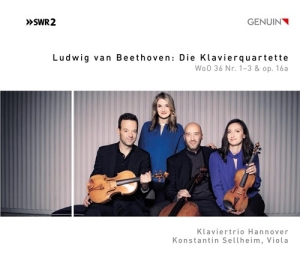 Beethoven Ludwig Van - Piano Quartets Woo 36 & Op 16A in the group Externt_Lager /  at Bengans Skivbutik AB (3704305)