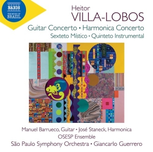 Villa-Lobos Heitor - Guitar Concerto Harmonica Concerto in the group Externt_Lager /  at Bengans Skivbutik AB (3704332)