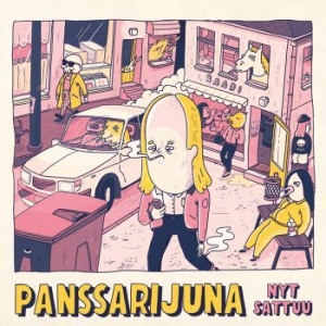Panssarijuna - Nyt Sattuu in the group CD / Finsk Musik,Pop-Rock at Bengans Skivbutik AB (3708682)