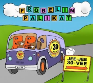 Fröbelin Palikat - Jee-Jee 30-Vee in the group CD / Barnmusik,Finsk Musik at Bengans Skivbutik AB (3708694)