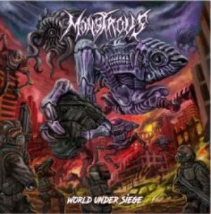 Monstrous - World Under Siege in the group CD / Hårdrock at Bengans Skivbutik AB (3713495)