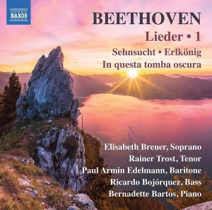 Beethoven Ludwig Van - Lieder, Vol. 1 in the group CD / New releases / Classical at Bengans Skivbutik AB (3715439)