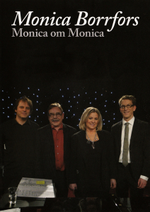Monica Borrfors - Monica om Monica (DVD) in the group OTHER / Music-DVD & Bluray at Bengans Skivbutik AB (3719282)