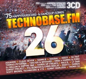 Various Artists - Technobase.Fm Vol.26 in the group CD / Bestsellers at Bengans Skivbutik AB (3719451)