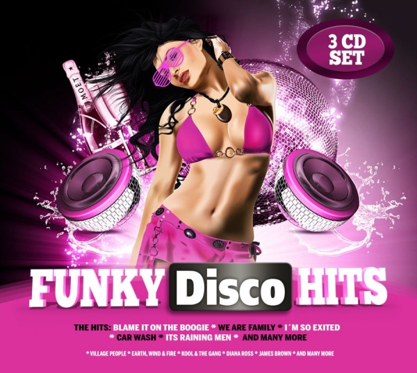 Various Artists - Funky Disco Hits in the group CD / Dance-Techno at Bengans Skivbutik AB (3719489)