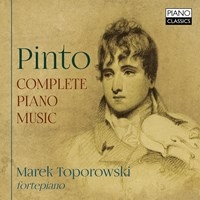 Pinto George Frederick - Complete Piano Music in the group CD / Upcoming releases / Classical at Bengans Skivbutik AB (3720496)