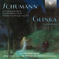 Glinka Mikhail Ivanovich Schumann - Fantasiestucke Op.73 Glinka: Trio in the group Externt_Lager /  at Bengans Skivbutik AB (3720500)