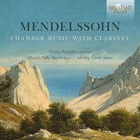 Mendelssohn Felix - Chamber Music With Clarinet in the group Externt_Lager /  at Bengans Skivbutik AB (3720503)