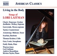Laitman Lori - Living In The Body - Songs Of Lori in the group CD / Upcoming releases / Classical at Bengans Skivbutik AB (3720505)