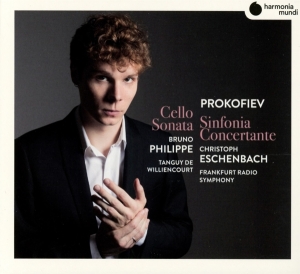 Bruno Philippe - Prokofiev: Sinfonia Concertante/Cello Sonata in the group CD / Klassiskt,Övrigt at Bengans Skivbutik AB (3723168)
