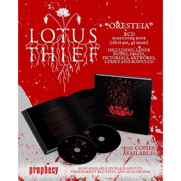 Lotus Thief - Oresteia (2 Cd Book) in the group CD / Hårdrock/ Heavy metal at Bengans Skivbutik AB (3727428)