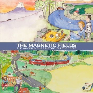 The Magnetic Fields - The Wayward Bus / Distant Plastic T in the group VINYL / Rock at Bengans Skivbutik AB (3728314)