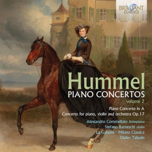 Hummel Johann Nepomuk - Piano Concertos Vol. 2 in the group CD / Klassiskt at Bengans Skivbutik AB (3728718)