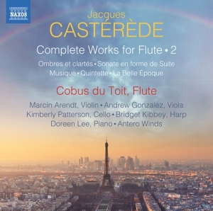 Casterede Jacques - Complete Works For Flute, Vol. 2 in the group Externt_Lager /  at Bengans Skivbutik AB (3729413)